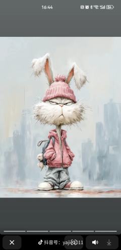 楼下的软耳兔