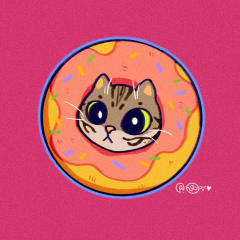 睡不饱的甜甜圈